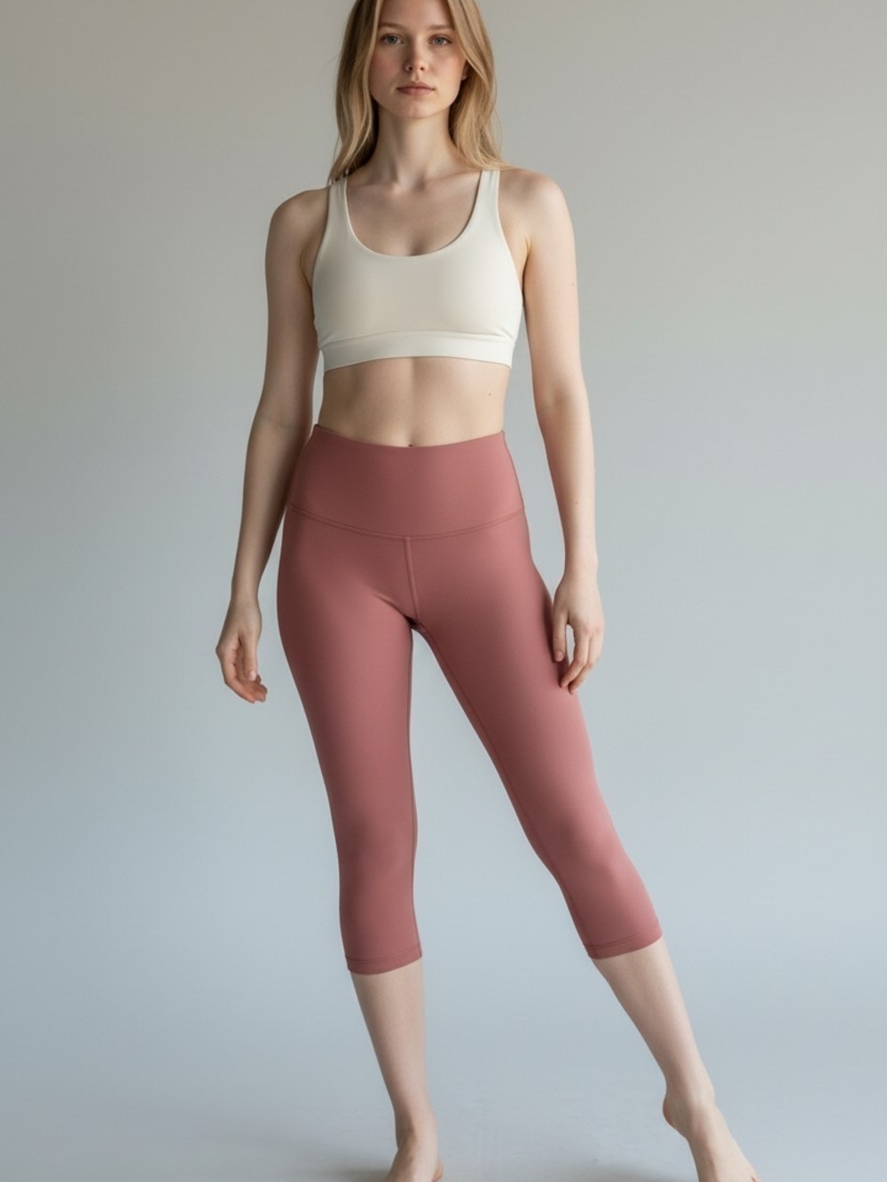 Lululemon Align Crop Spiced Chai Pink Size 2